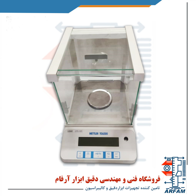 ترازوی آزمایشگاهی متلر Mettler Toledo مدل LE84E/02 - دست دوم
