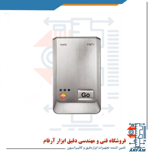 ترموگراف دما سنسور PT100 تک کانال IP68 تستو مدل TESTO 176 T1