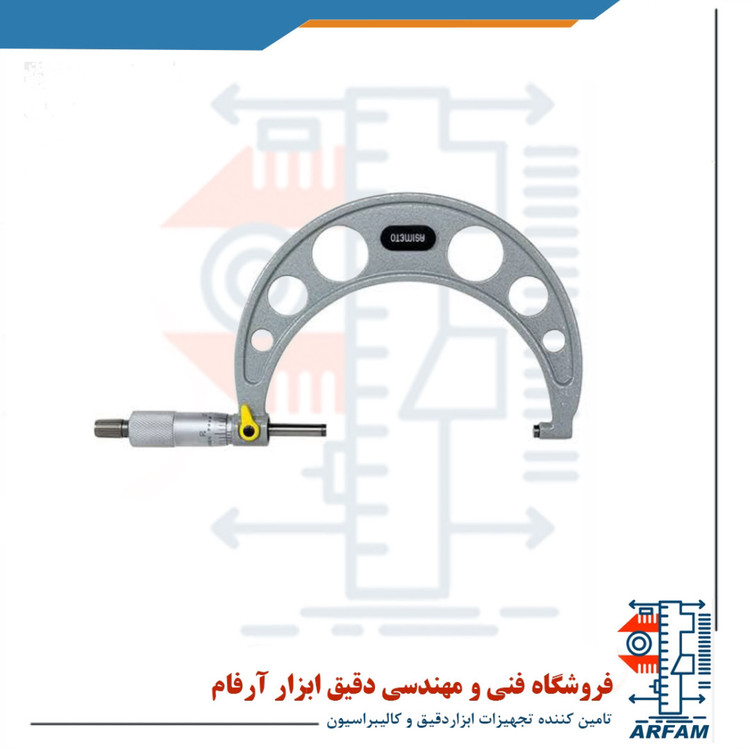 میکرومتر آسیمتو 5-4 اینچ خارج سنج مدل 1-05-101