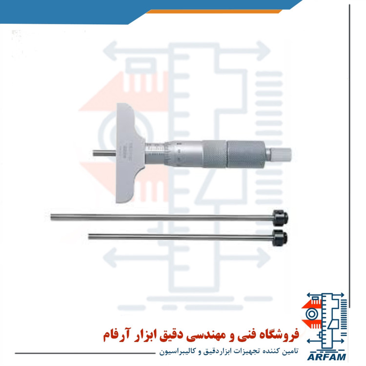 میکرومتر عمق سنج آسیمتو 150-0 میلی متر مدل 0-06-201