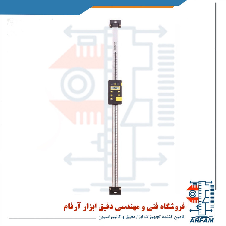 خط کش دیجیتال عمودی آسیمتو 100 سانتی متر مدل 0-40-326