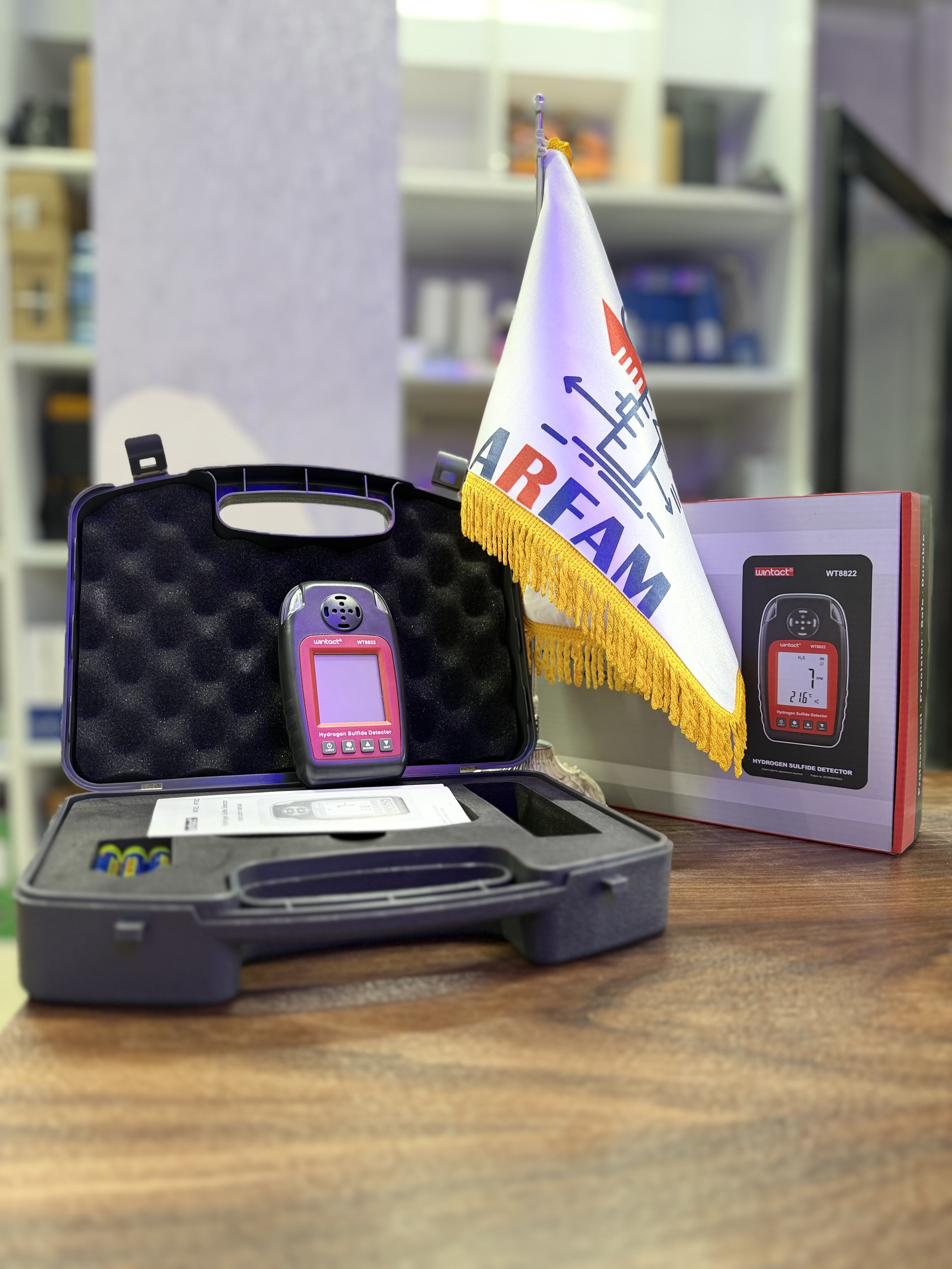 سولفید هیدروژن سنج H2S وینتکت WINTACT WT8802