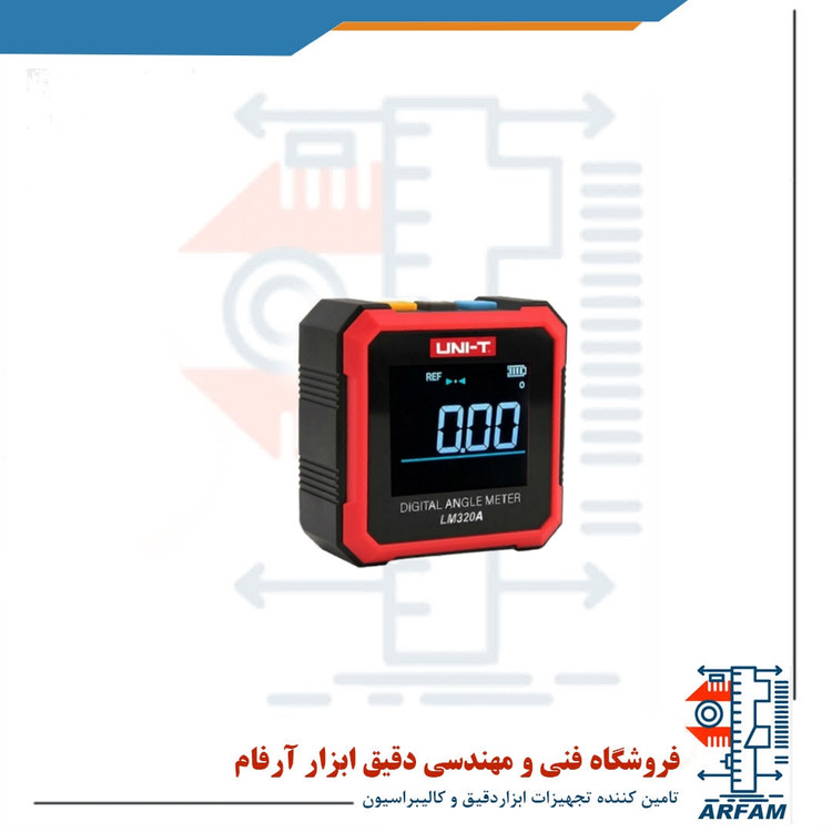زاویه سنج و شیب سنج 360 درجه یونیتی مدل LM320A