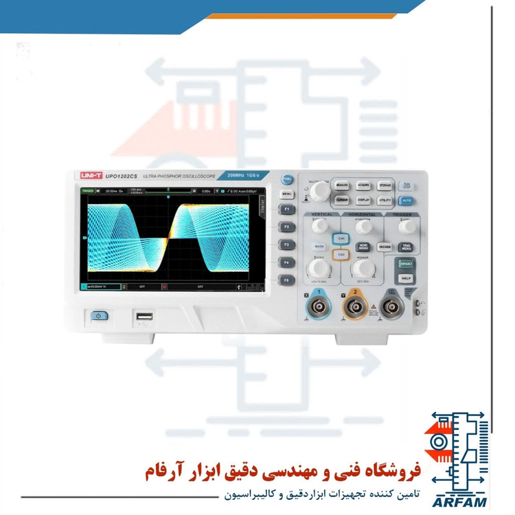 اسیلوسکوپ یونی-تی (UNI-T) UPO1202CS