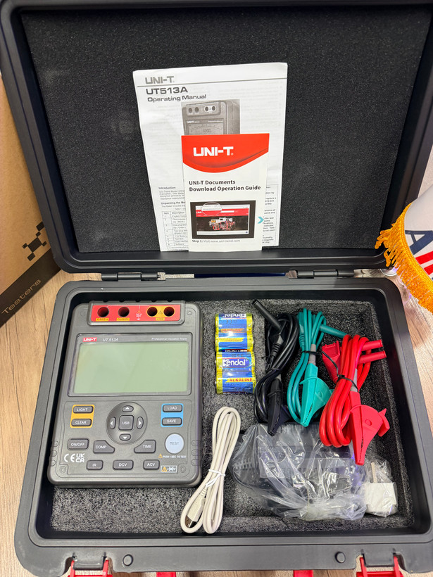 تستر مقاومت عایق 5KV یونیتی مدل UT513A