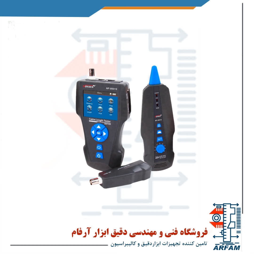 تستر کابل دیجیتال نویافا TDR مدل NF-8601S