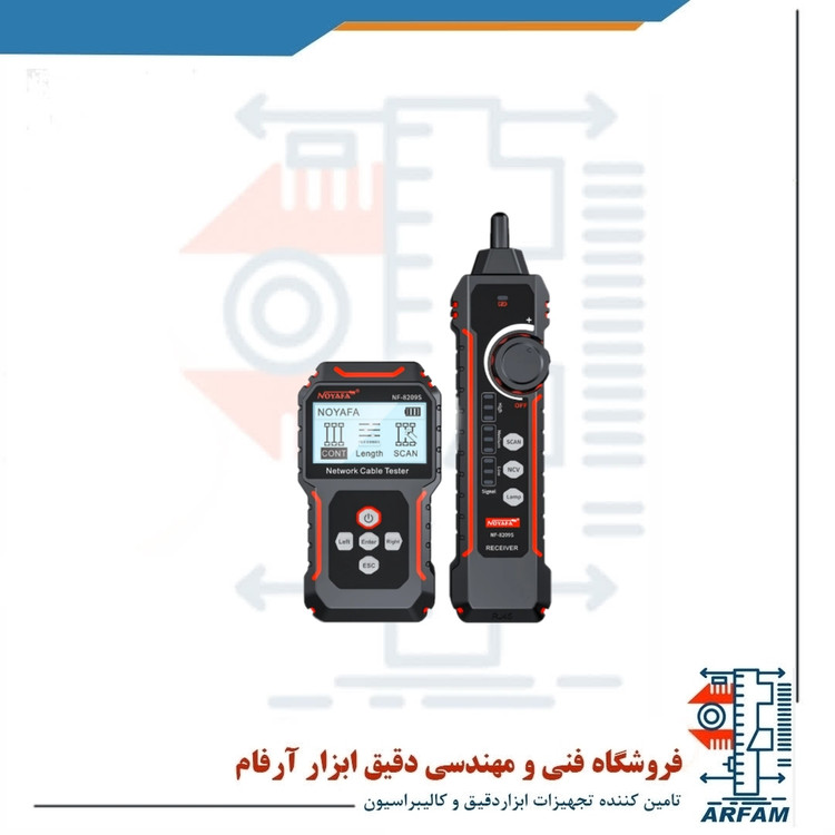 تستر کابل شبکه نویافا مدل NF-8209S