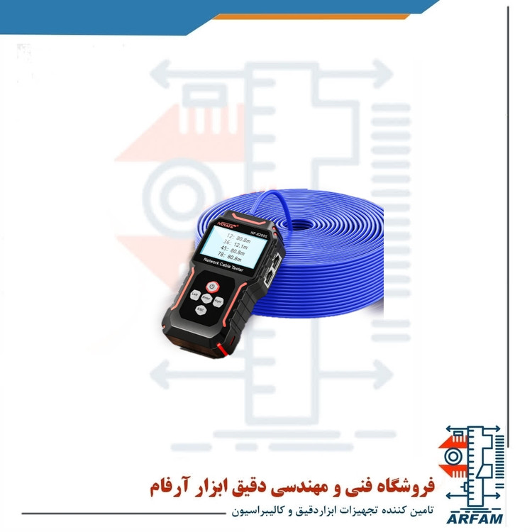 تستر کابل شبکه نویافا مدل NF-8209S