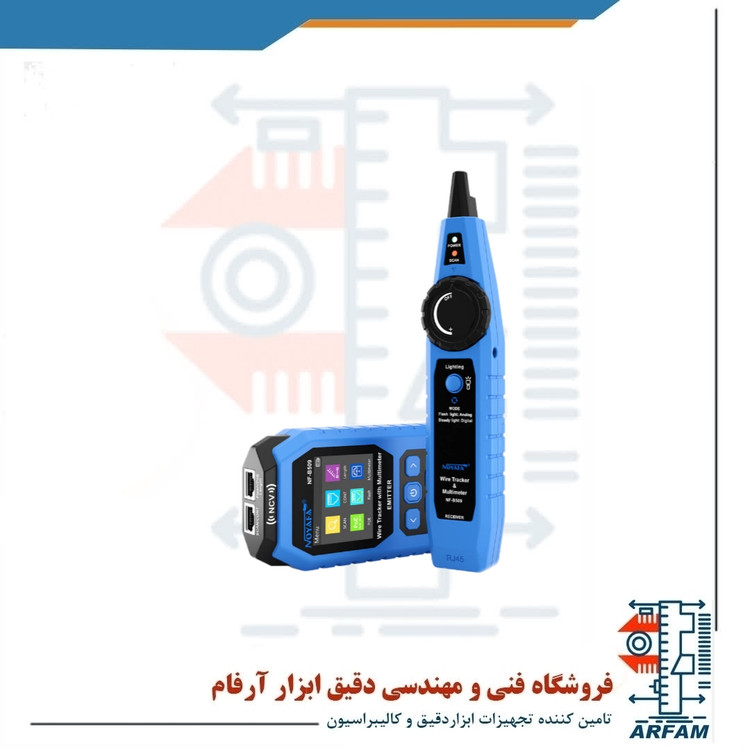 ردیاب کابل به همراه مولتی متر نویافا مدل NF-B509