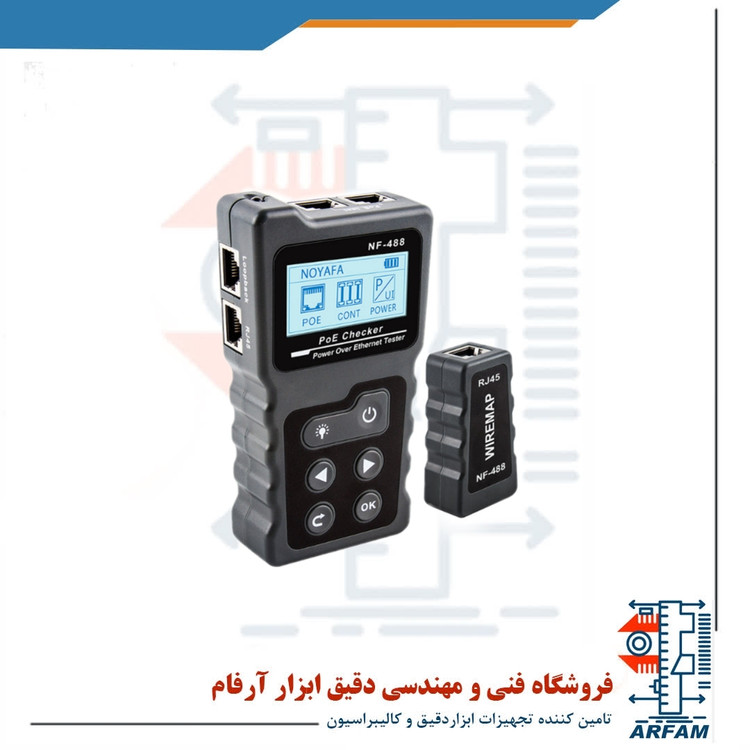 تستر PoE نویافا مدل NF-488