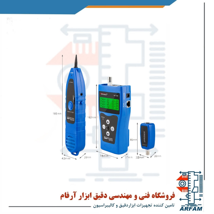 عیب یاب و ردیاب کابل نویافا مدل NF-388