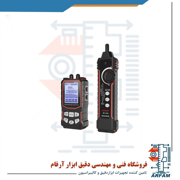 تستر شبکه و فیبر نوری نویافا مدل NF-918S