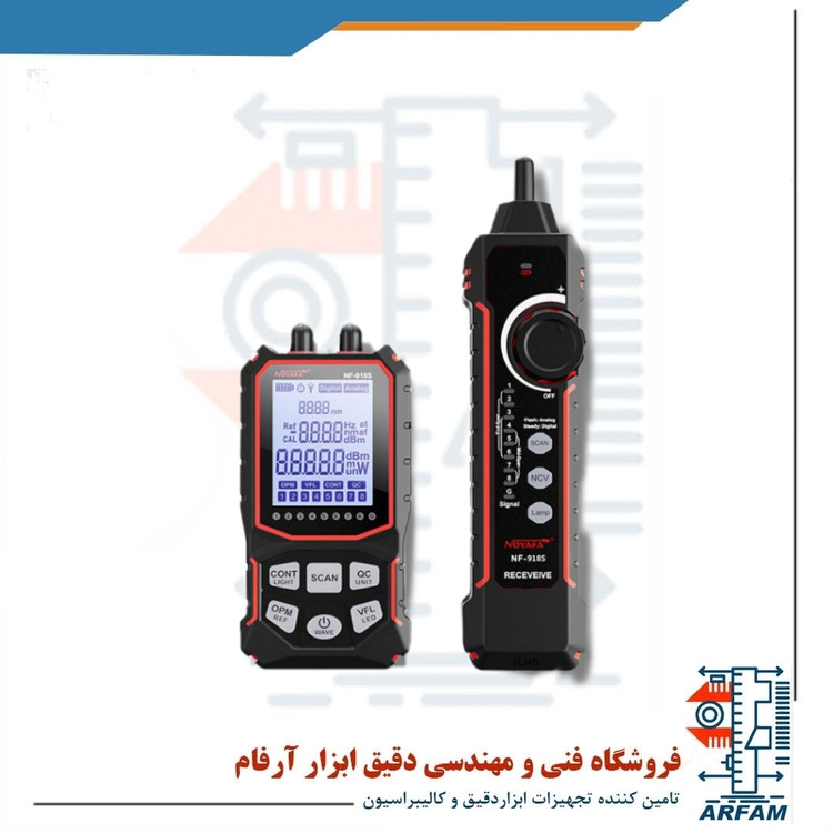 تستر شبکه و فیبر نوری نویافا مدل NF-918S