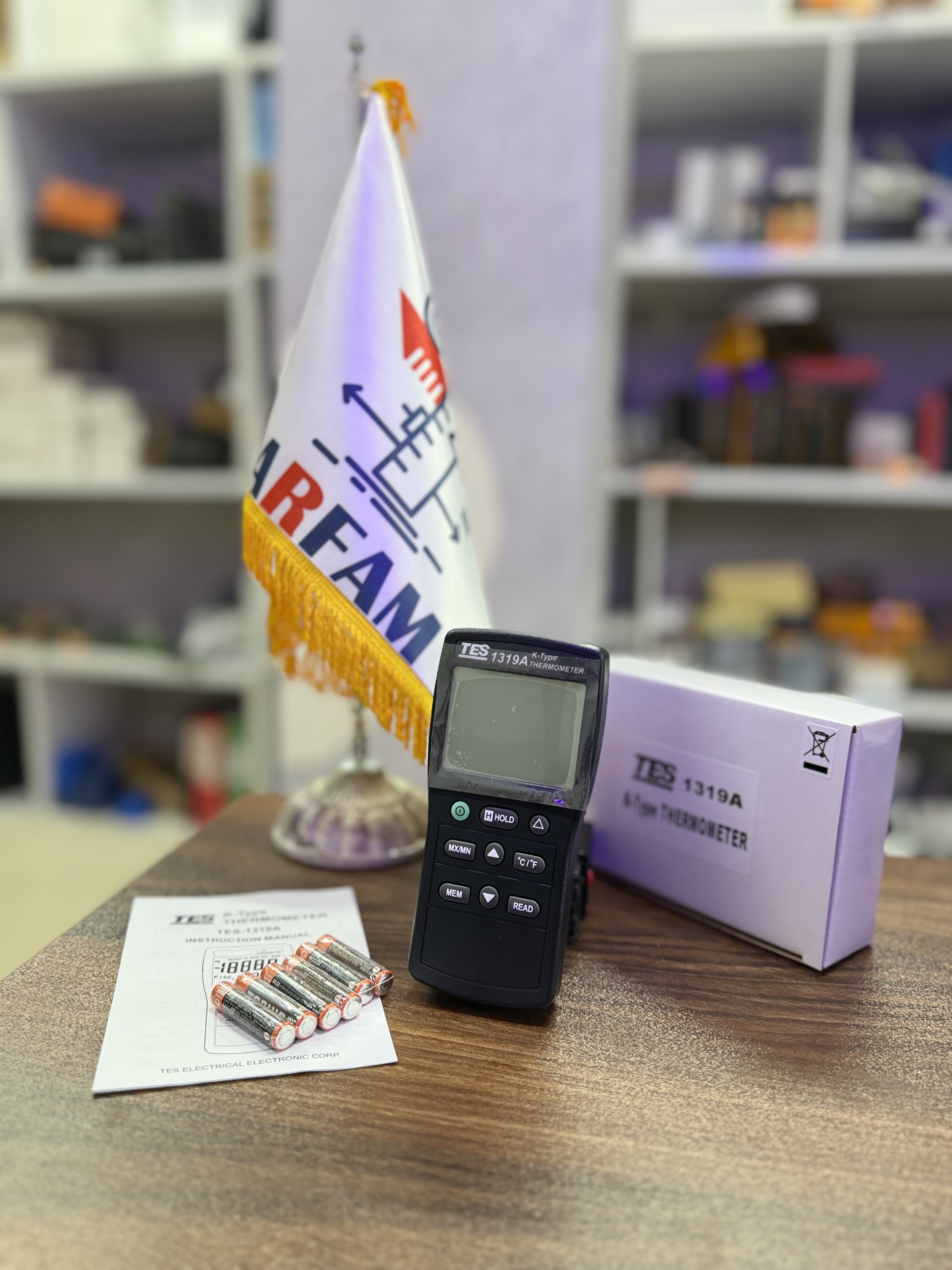 ترمومتر تماسی مدل TES-1319A ساخت TES تایوان