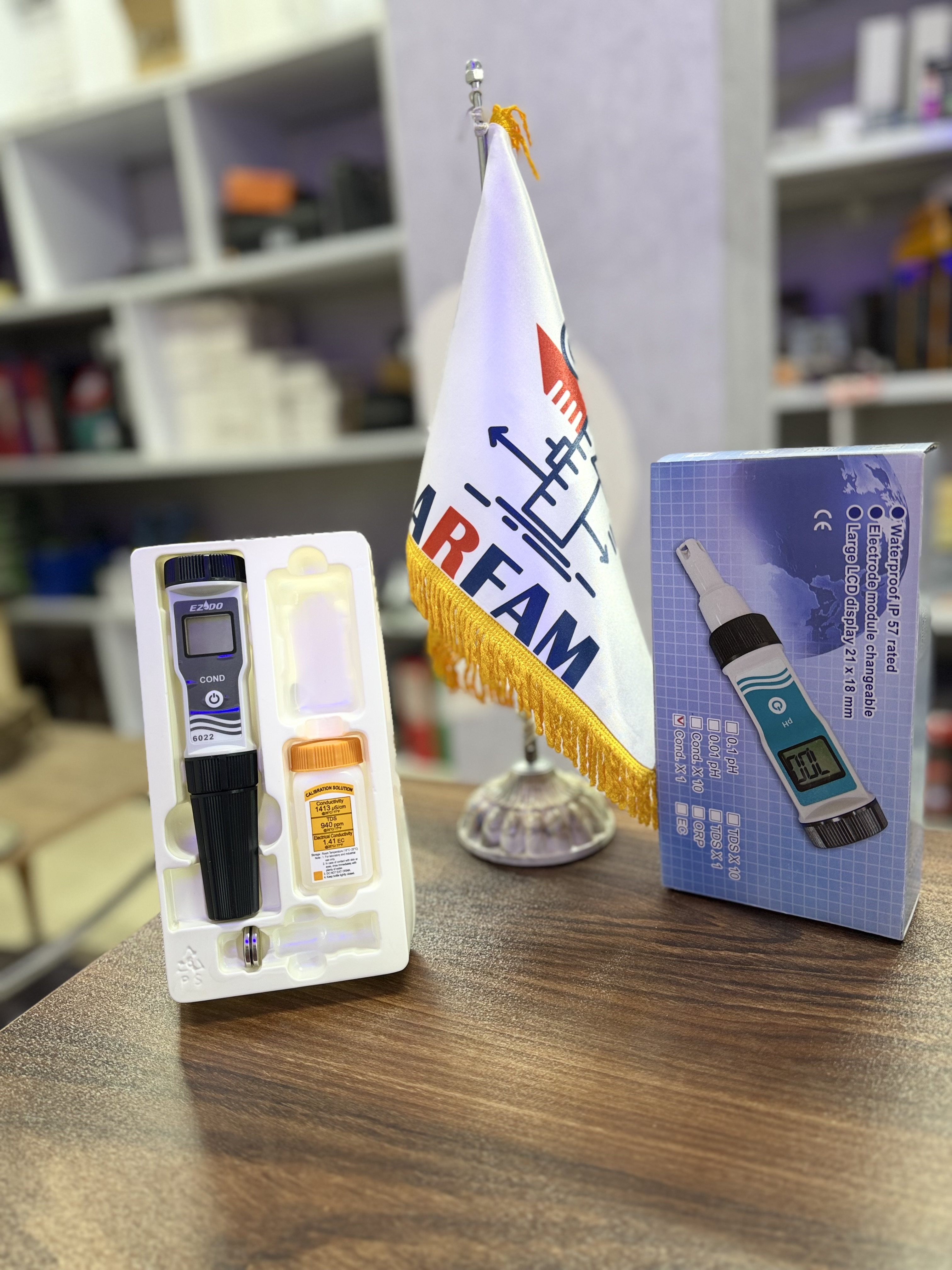 کنداکتیویمتر (EC متر) قلمی ازدو (Ezdo) مدل 6022