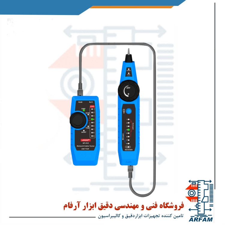 تستر کابل شبکه نویافا مدل NF-810