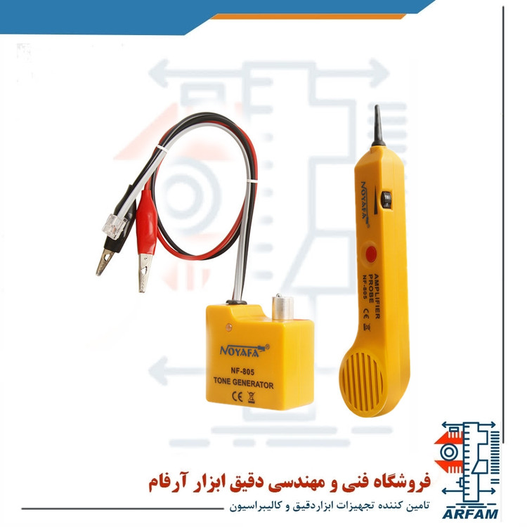 تستر کابل شبکه نویافا مدل NF-805
