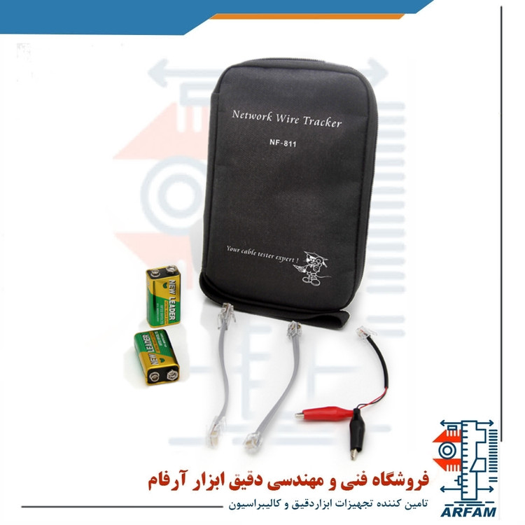تستر کابل شبکه نویافا مدل NF-811