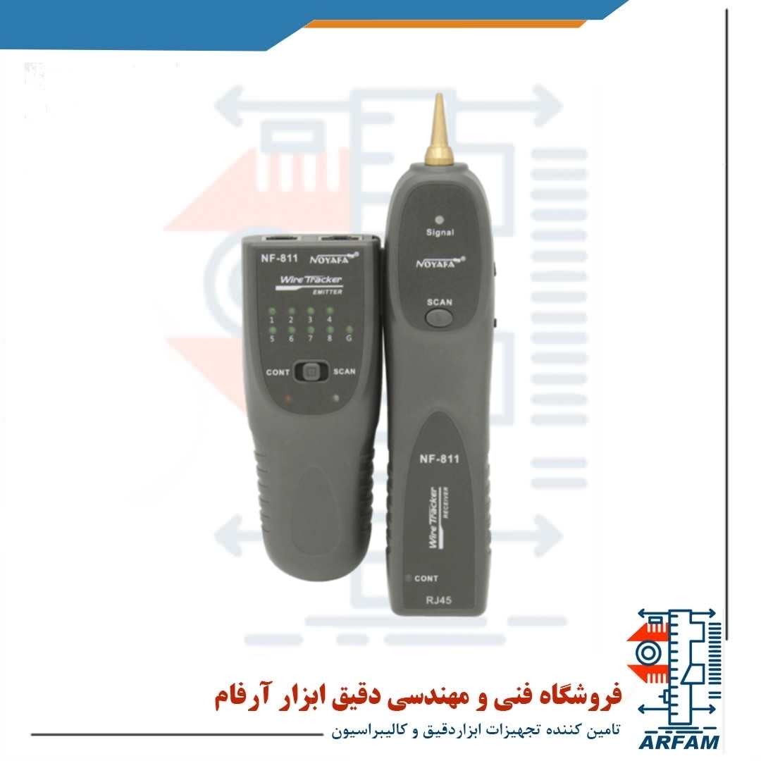 تستر کابل شبکه نویافا مدل NF-811