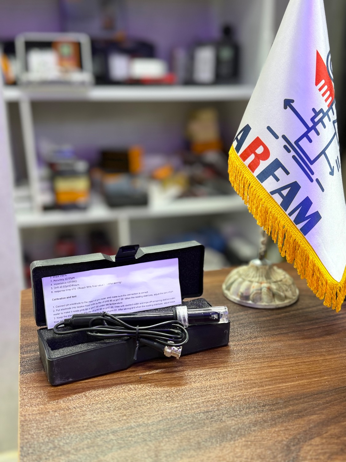 الکترود پی اچ متر مدل E-201-BNC