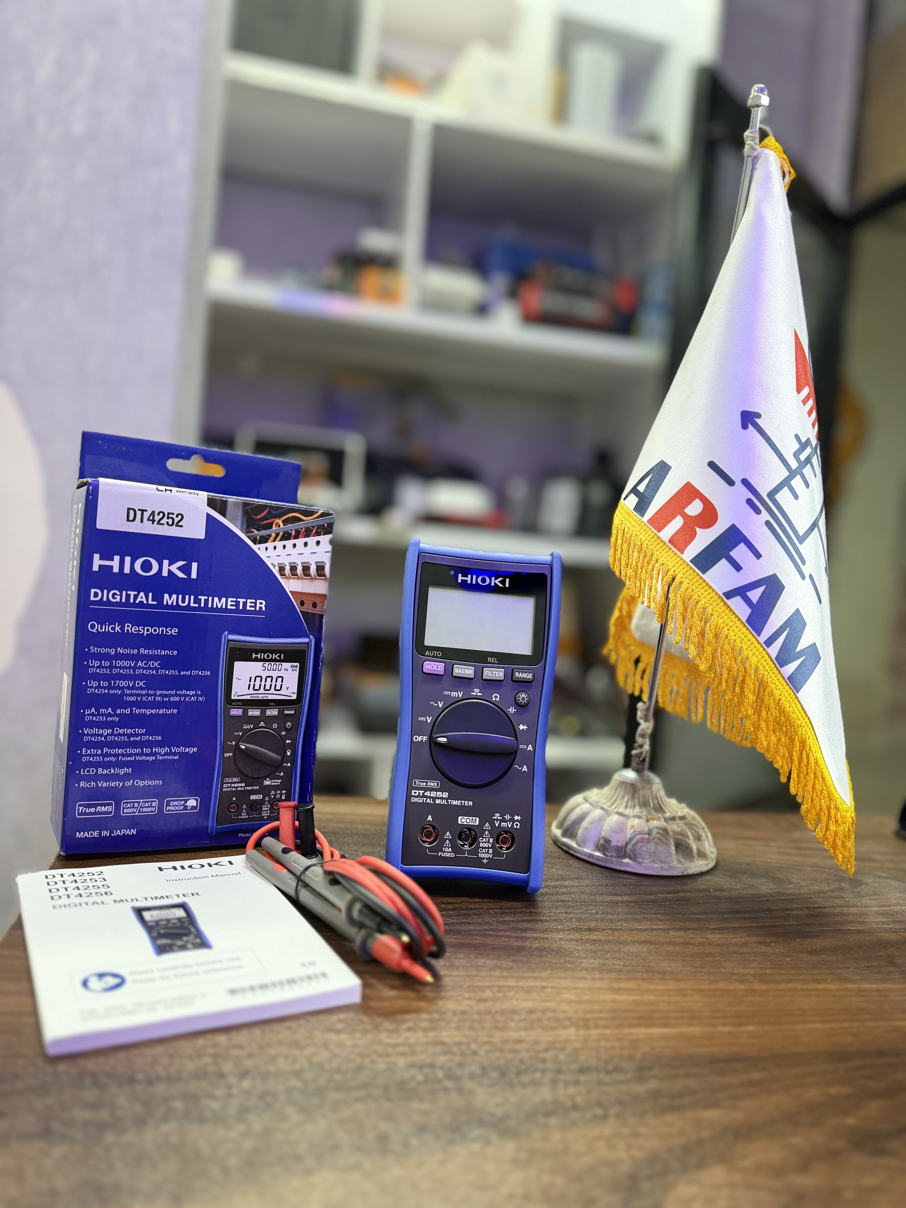مولتی متر پرتابل دیجیتال هیوکی HIOKI DT4252