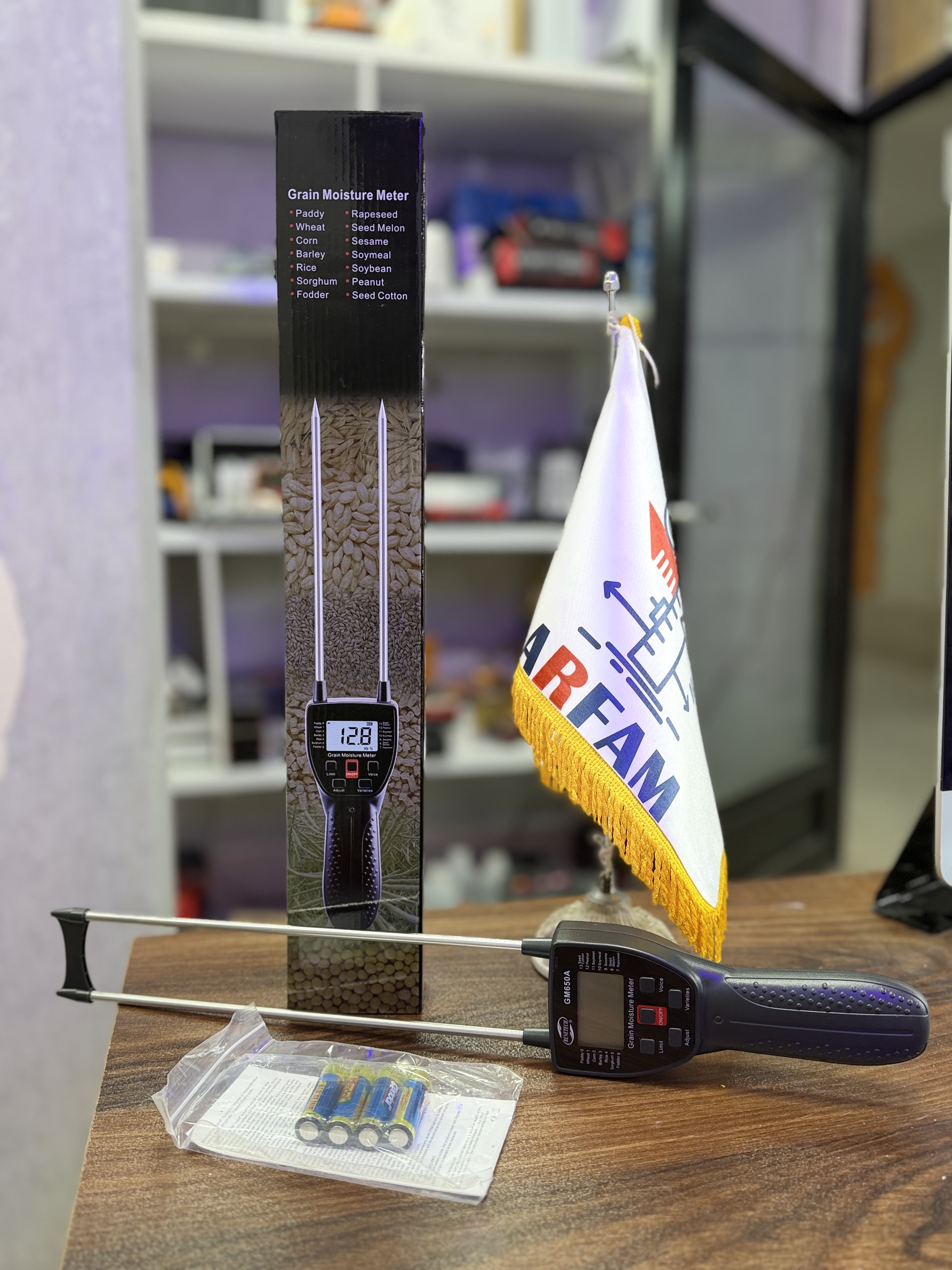 رطوبت سنج غلات بنتک مدل BENETECH GM650