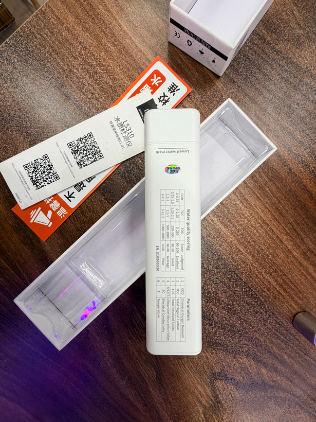 دستگاه تست کیفیت آب چند پارامتری لینشنگ مدل LS310 | اندازهگیری COD، TOC، TDS و
